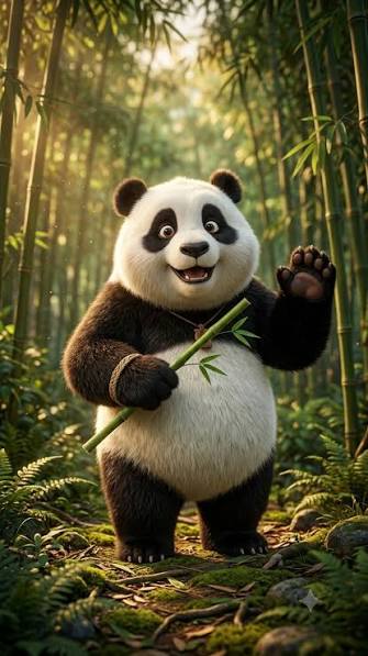 Smiling Panda